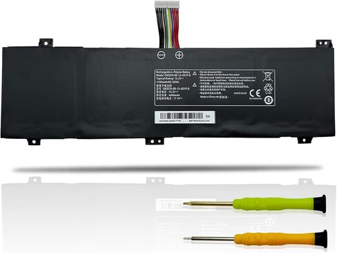 GK5CN-00-13-4S1P-0 Battery Replacement for Medion Erazer X6805 Maingear Vector 15 Schenker XMG Neo 15 Core 17 Comet Lake Getac Tongfang GK5CN5Z GK5CN6Z GK5CQ7Z GK5CN4Z GK6Z5CN GK7CN6S 62.32Wh in Kuwait