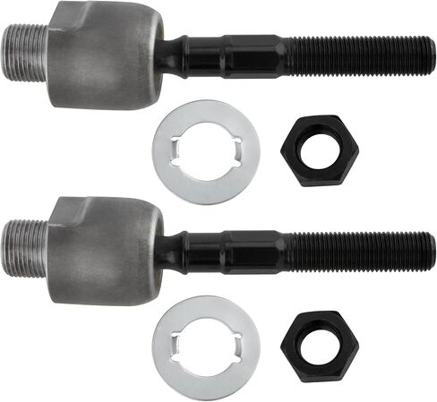 2pcs Suspension Kit 2 Front Inner Tie Rod End fit for Honda Accord 2008 2009 2010 2011 2012 EV800461 in Saudi Arabia