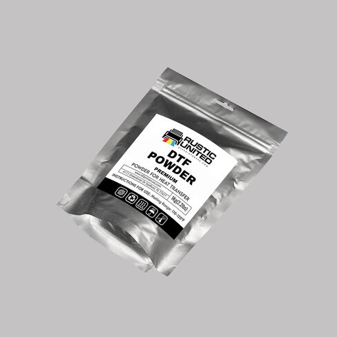 Premium DTF Powder - Ultra-Fine Particles for Flawless Detail & Vibrant Colors | 1kg/2.2lb | Ideal for DTF Transfers, Gang Sheets, Sublimation, DTG, DTF Printer Film & Ink, White, DTFPWRU3 in Saudi Arabia