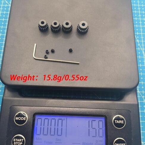 48P مجموعة تروس ترس 16T 17T 18T 19T 3.175 مللي متر لـ Traxxas Slash 2WD Hoss Rustler 4X4 VXL Slash 4X4 Bandit Nitro Stampede E Revo Maxx RC أجزاء محرك فرشاة بدون فرشاة in Kuwait