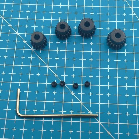 48P مجموعة تروس ترس 16T 17T 18T 19T 3.175 مللي متر لـ Traxxas Slash 2WD Hoss Rustler 4X4 VXL Slash 4X4 Bandit Nitro Stampede E Revo Maxx RC أجزاء محرك فرشاة بدون فرشاة in Kuwait