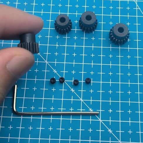 48P مجموعة تروس ترس 16T 17T 18T 19T 3.175 مللي متر لـ Traxxas Slash 2WD Hoss Rustler 4X4 VXL Slash 4X4 Bandit Nitro Stampede E Revo Maxx RC أجزاء محرك فرشاة بدون فرشاة in Kuwait