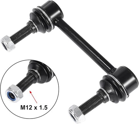 X AUTOHAUX K750185 K750243 Front Rear Suspension Sway Bar End Links Stabilizer Sway Bar Link Kit 15120889 15150889 for Hummer H3 06-10 for Hummer H3T 09-10 in Saudi Arabia