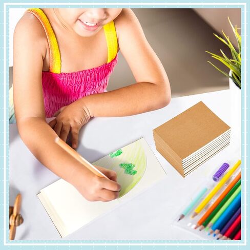 Outus 24 Pack 1440 Sheets (2880 Pages) Blank Flip Books for Kids Christmas Mini Sketch Pad 5.5 x 4'' Flip Book Paper for Animation, Sketching Cartoon Creation Kids Student Craft Drawing in Saudi Arabia