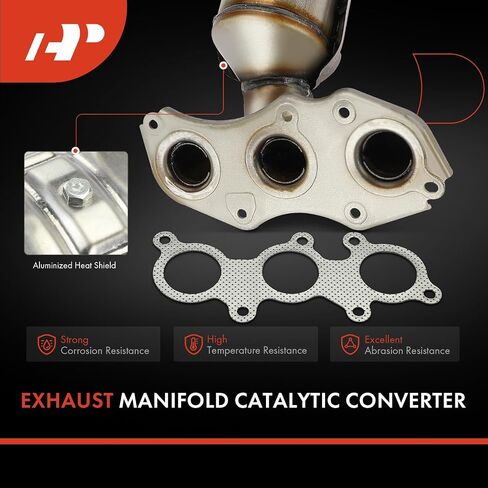 A-Premium Front Right Exhaust Manifold Catalytic Converter Kit Direct-Fit Compatible with Toyota Camry 2007-2017, Avalon 2005-2018 & Lexus ES350 2007-2017, 3.5L, EPA Compliant, Replace# 1714031H00 in Saudi Arabia