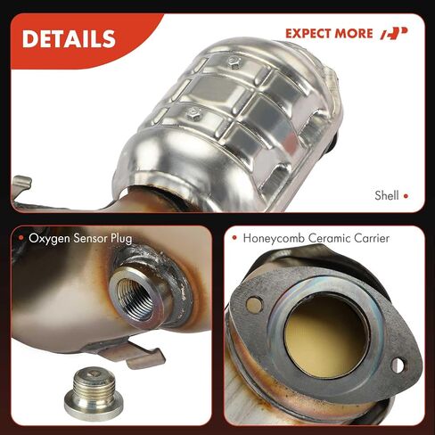 A-Premium Front Right Exhaust Manifold Catalytic Converter Kit Direct-Fit Compatible with Toyota Camry 2007-2017, Avalon 2005-2018 & Lexus ES350 2007-2017, 3.5L, EPA Compliant, Replace# 1714031H00 in Saudi Arabia