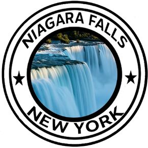 Rogue River Tactical Niagara Falls New York National Monument Park Sticker 5" Round Car Auto Decal