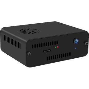 Geekworm NASPi V2.0 2.5 inch SATA HDD/SSD NAS Storage Kit with Safe Shutdown & Auto Power On Function for Raspberry Pi 4 Model B(Not Include Raspberry Pi 4)