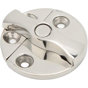 Boat Cabinet Latch, Boat Door Catch Latch Round 45mm 180° Rotation 316 Stainless Steel Universal for Marines Yachts