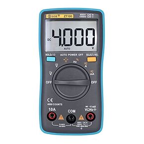 Digital Multimeter - Measure Human Body Voltage, Check grounding Effect