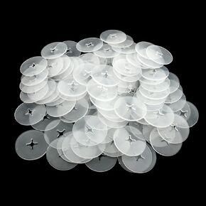 100PCS Plastic Display Hook Round Anti Slip Stopper 1 Inch Hook Product Stopper for Display Racks Shelf Displays Furniture Load Bearing Supermarket Display Decorations