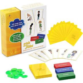 Social Skills Game for Kids, a Fun Therapy Game Ice Breaker Social Emotional Learning Activity | Using Creativity, Open Communication and Positive Thinking | Used by Therapists and Parents