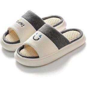 Straw Summer Slippers Sandals For Women Clean Girl Aesthetic Safe Comfort Adorable And Cozy Indoor Footwear!