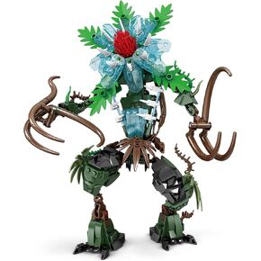 KAZI Piranha Plant Flower Building Blocks Set,Buildable Orchid Action Figure for TV Fans,Horror Strangers Model for Play and Display,Halloween Party Favors,Gifts for Adults,kids,Boys and Girls Ages 8+