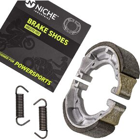 NICHE Brake Shoe for Suzuki JR50 ALT50 Quadrunner 50 64400-04811 Front/Rear