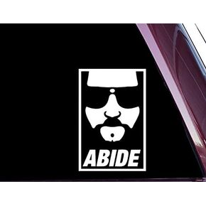 The Dude - Abide - Precision-Cut Vinyl Decal/Sticker
