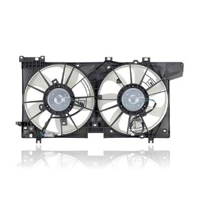 Dual Radiator and Condenser Fan Assembly - Cooling Direct Compatible/Replacement for 45122AL01A 15-19 Subaru Legacy/Outback 2.5 Liter