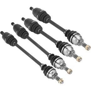 Front Rear CV Axle Drive Shaft Full Set Compatible with Honda Pioneer 700 700-4 SXS700M2/M4 2014-2021 Left Right (4pcs)