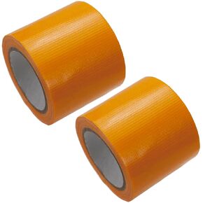 Mini Duct Tape 2PCS Travel Size Duct Tape for Outdoors Camping Hiking Emergency Put in Pocket Tear by Hand, 2 inch x 5 Yards, Twin Silver