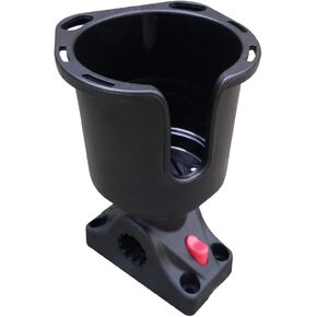 BroCraft Drink Holder for Deck/Side Mount/Deck Mount Cup Holder/Kayak Drink Holder