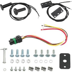 RV Gear Box Linkage with A Compatible with Lippert Kwikee Electric Steps Series 22, 23, 28A, 30, 32, 33, 34, 35, 36, 38, and 40 Gear Box with Curved Linkage Assembly, Replaces 379160 RV Steps
