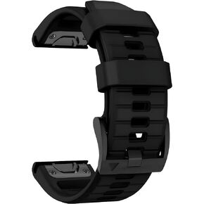 22mm watch band for garmin fenix 5 6 7 pro Sapphire Solar Forerunner 965 955 935 745 epix Pro Gen 2 47mm only soft silicone quick fit 22 watch bands replacement for men women