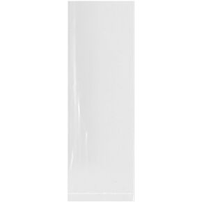Plymor 2" x 6" (Pack of 100), 1.25 Mil Flat Open Clear Plastic Poly Bags