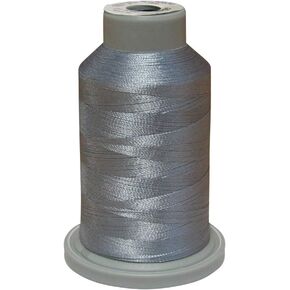 Glide Thread Trilobal Polyester No. 40-1000m Spool - 10536 Silver