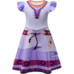Girls Princess Costume Birthday Party Dress Halloween Cosplay Outfits