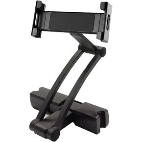 MOSHOU مسند رأس السيارة قابل للتعديل للهاتف وحامل ipad، المقعد الخلفي العالمي للكمبيوتر اللوحي حامل الهاتف الخلوي 360 درجة زاوية دوارة قابلة للتعديل قابلة للتمدد لأجهزة iPad والهاتف، 5-11 بوصة لوحي in Kuwait