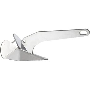 Triangle Boat Anchor, 316 Stainless Steel Delta-Style Anchor, Heavy Duty Wing Style Triangular Anchor 11lbs / 17lbs / 22lbs