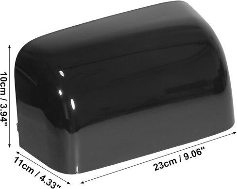 ACROPIX Car Door Mirror Cap Overlay Exterior Mirror Cover Gloss Black Fit for Ford F250 F350 2008-2016 - Pack of 2 in Saudi Arabia