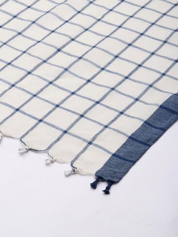 Handmade Scarf for Women, Cotton - Handwoven Scarf For Women in Saudi Arabia