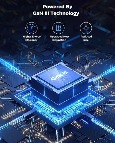 أحدث 2024 شاحن حائط قابل للسحب PD 65 وات، كتلة شاحن كمبيوتر محمول 2 في 1 USB C مع منافذ متعددة، كابلات قابلة للسحب من النوع C وLightning لأجهزة MacBook Pro/Air وiPad وiPhone وSamsung Galaxy in Kuwait