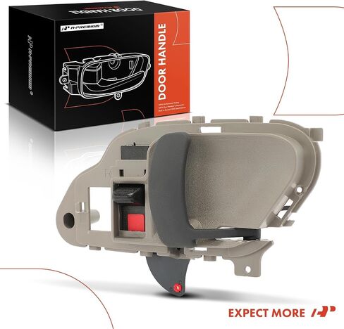 A-Premium Front or Rear Driver Side Interior Door Handle Compatible with Chevrolet Tahoe 1995-2000, C/K 1500 2500 3500 Suburban Pickup & GMC Yukon & Cadillac Escalade, Beige, Replace# 15708043 in Saudi Arabia