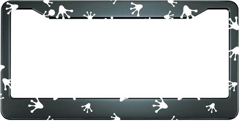 HOSNYE Adventure Awaits License Plate Frame Alpine Travel Enthusiasts Metal License Plate Cover Front Plates Frames Car Tag Frame for Women Men US Vehicles Standard in Saudi Arabia