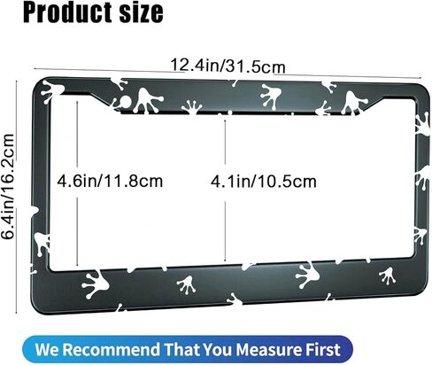 HOSNYE Adventure Awaits License Plate Frame Alpine Travel Enthusiasts Metal License Plate Cover Front Plates Frames Car Tag Frame for Women Men US Vehicles Standard in Saudi Arabia