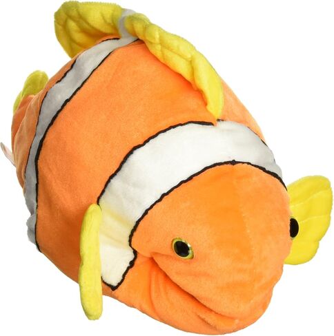 دمية يد مهرج/سمكة استوائية مقاس 40.64 سم من صني تويز in Kuwait