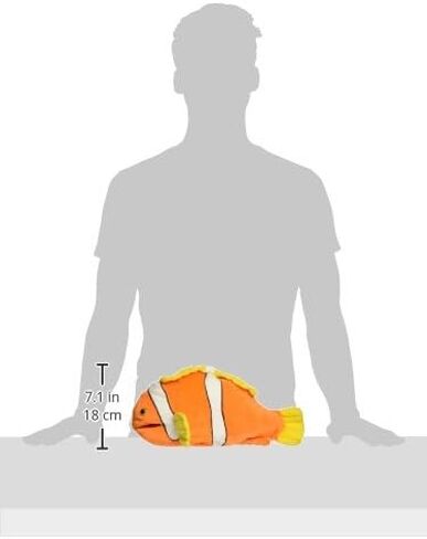 دمية يد مهرج/سمكة استوائية مقاس 40.64 سم من صني تويز in Kuwait