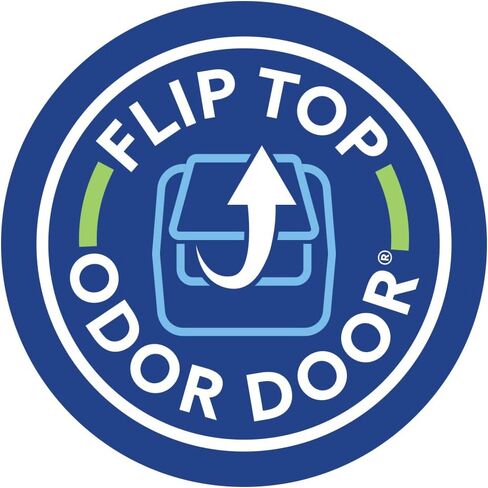 صندوق فضلات القطط المغطى EZ Clean من Van Ness Pets مع غطاء باب علوي للرائحة in Kuwait