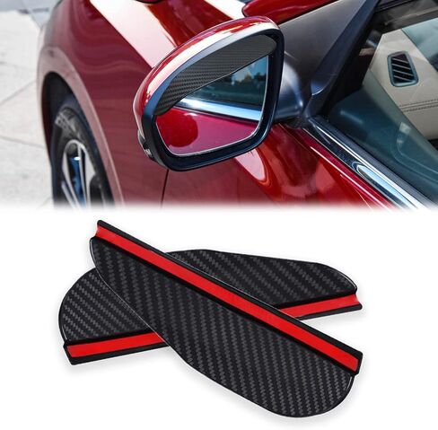 2PCS Rearview Mirror Rain Eyebrow, Rearview Mirror Rain Blocker, General Rearview Mirror Rain Blocker,Suitable for Most Cars, SUV Vehicles in Saudi Arabia