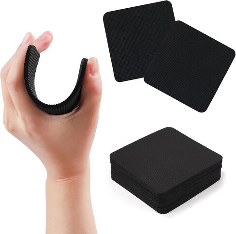 10pcs Grip Pads for Weight Lifting, Double-Sided Anti-Slip Gym Lifting Grips Weight Training Hand Grips Workout Pads Grip Power for Weightlifting Men Women, No Sweaty in Saudi Arabia
