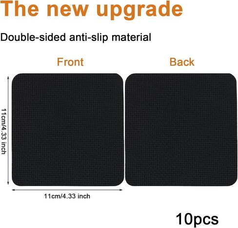 10pcs Grip Pads for Weight Lifting, Double-Sided Anti-Slip Gym Lifting Grips Weight Training Hand Grips Workout Pads Grip Power for Weightlifting Men Women, No Sweaty in Saudi Arabia
