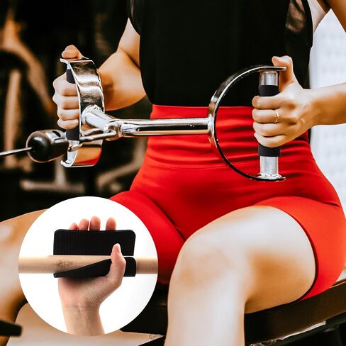 10pcs Grip Pads for Weight Lifting, Double-Sided Anti-Slip Gym Lifting Grips Weight Training Hand Grips Workout Pads Grip Power for Weightlifting Men Women, No Sweaty in Saudi Arabia