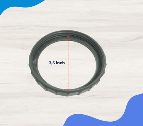 Replacement Part Pro Heat 2X Dirty Tank Bottom Ring Cap for Bissell, 1606415 Fits Models 1986, 1964, 19862, 19863, 1986R, 1986V, 2007 in Saudi Arabia
