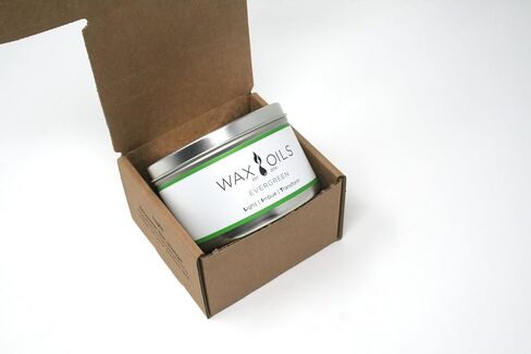 Wax and Oils Soy Wax Aromatherapy Scented Candles (Evergreen) 16 Oz. in Saudi Arabia