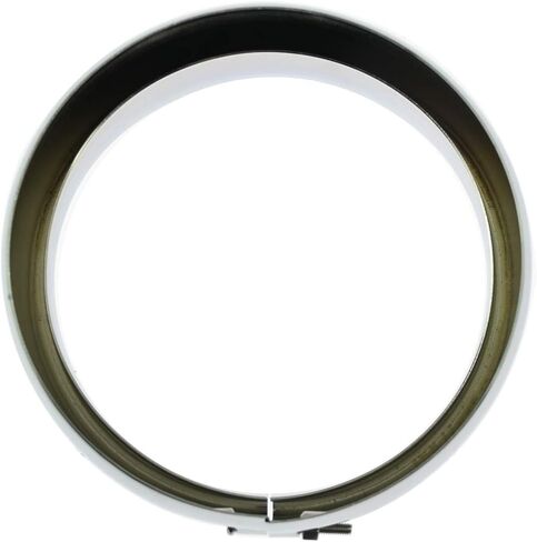 HDBUBALUS 5.75 Inch Visor Headlight Trim Ring 5 3/4" Head Lamp Decorative Ring Fit for Harley Sportster 883 1200 Forty Eight Dyna Softail Chrome 1 Pc in Saudi Arabia
