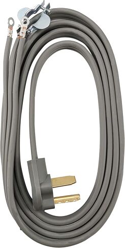 EP 3 Prong Dryer Cord, 4 ft 10/3 SRDT, 30Amp Appliance Extension Power Cord, NEMA 14-30, Black in Saudi Arabia