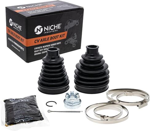 NICHE Front CV Axle Boot Kit For Kawasaki 49006-0068 49006-0063 49006-0062 Brute Force 750 Prairie 360 UTV in Saudi Arabia