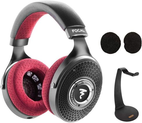 Focal Clear MG Professional Open-Back Headphones Bundle with Headphones Stand & Earpad Covers in Saudi Arabia